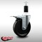 Service Caster 5'' SS Phenolic Swivel 1-3/8'' Expanding Stem Caster Total Lock Brake SCC-SSEXTTL20S514-PHS-138 - alternate 4